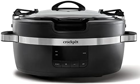 Crock-Pot Thermoshield 6 Quart Slow Cooker with Carry Handles 2KWS