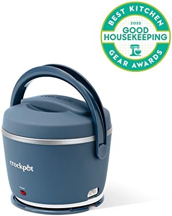 Crock-Pot Electric Lunch Box Food Warmer 20oz – Faded Blue UUES