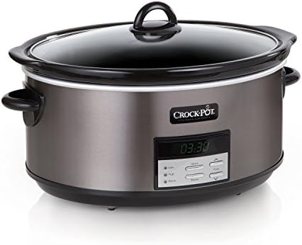 Crock-Pot 8 Quart Programmable Slow Cooker with Auto Warm FF7S