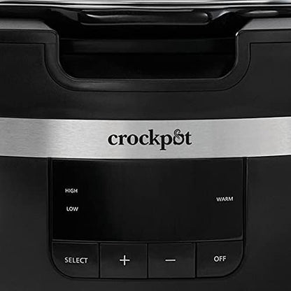 Crock-Pot Thermoshield 6 Quart Slow Cooker with Carry Handles 2KWS