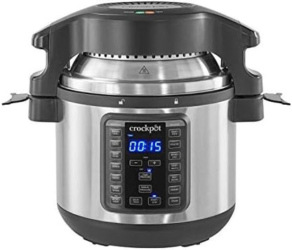 Crock-Pot Express Crisp 8 Quart 10-in-1 Pressure Cooker PGJ2