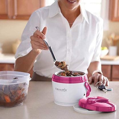 Crock-Pot Lunch Crock Portable Food Warmer 20oz – Pink DCQ3