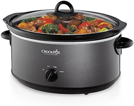 Crock-Pot 7 Quart Slow Cooker – Charcoal JWC5