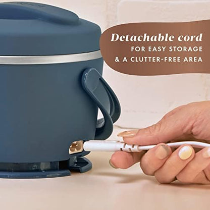 Crock-Pot Electric Lunch Box Food Warmer 20oz – Faded Blue UUES