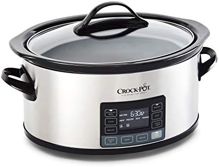 Crock-Pot MyTime 6 Quart Programmable Slow Cooker 8G2T