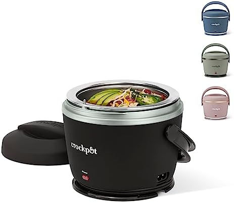 Crock-Pot Electric Lunch Box Food Warmer 20oz – Black Q842