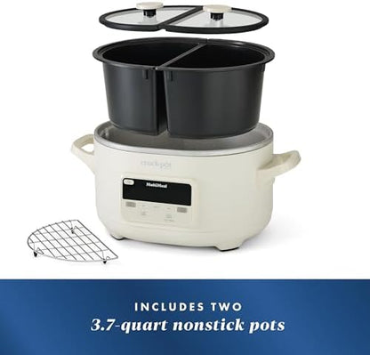 Crock-Pot MultiMeal Multicooker with Programmable Slow Cooker TWBH