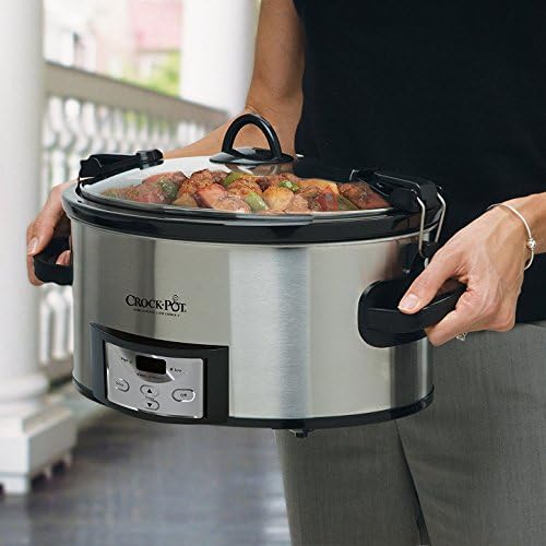 Crock-Pot Cook & Carry 6 Quart Programmable Slow Cooker UEYA