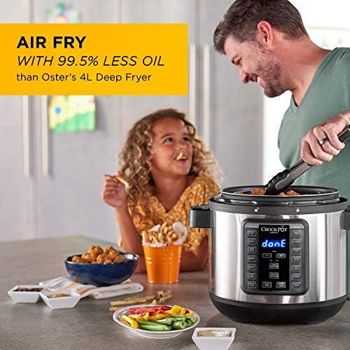 Crock-Pot Express Crisp 8 Quart 10-in-1 Pressure Cooker PGJ2