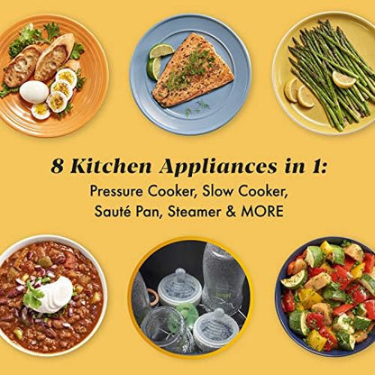 Crock-Pot 8 Quart Express Crock Multi-Use Pressure Cooker 3ZE4
