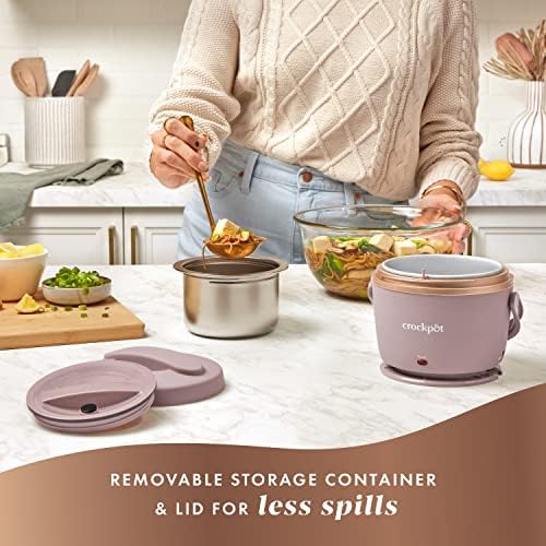 Crock-Pot Electric Lunch Box Food Warmer 20oz – Blush Pink UA3A