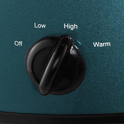 Crock-Pot 7 Quart Manual Slow Cooker – Turquoise HD7M