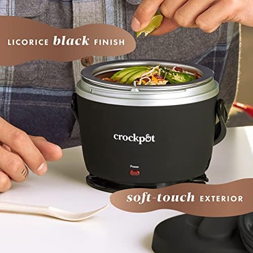 Crock-Pot Electric Lunch Box Food Warmer 20oz – Black Q842
