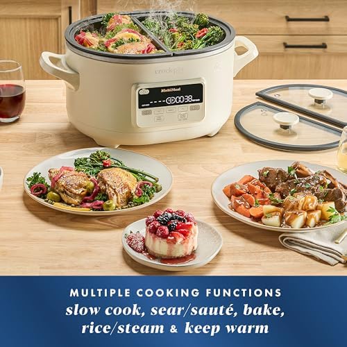Crock-Pot MultiMeal Multicooker with Programmable Slow Cooker TWBH