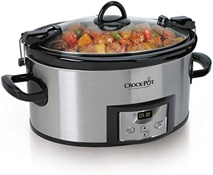 Crock-Pot Cook & Carry 6 Quart Programmable Slow Cooker UEYA