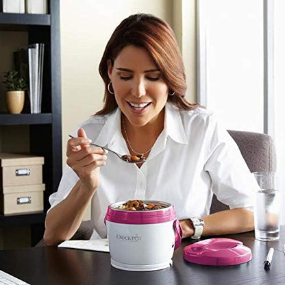 Crock-Pot Lunch Crock Portable Food Warmer 20oz – Pink DCQ3
