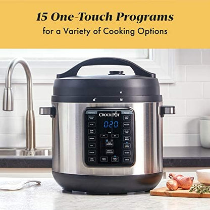 Crock-Pot 8 Quart Express Crock Multi-Use Pressure Cooker 3ZE4