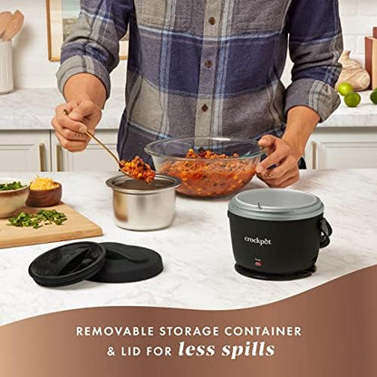 Crock-Pot Electric Lunch Box Food Warmer 20oz – Black Q842