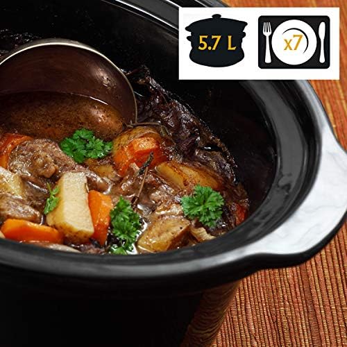 Crock-Pot Cook & Carry 6 Quart Portable Slow Cooker 72X5