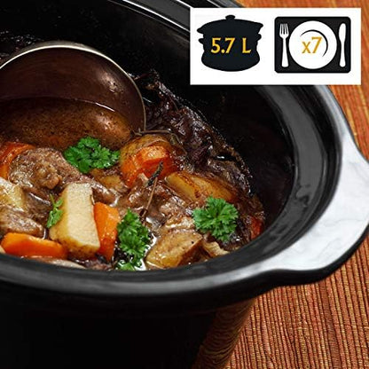 Crock-Pot Cook & Carry 6 Quart Portable Slow Cooker 72X5
