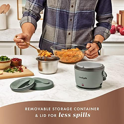 Crock-Pot Portable Electric Lunch Box Food Warmer – Green BF32