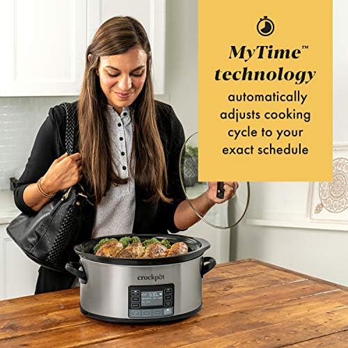 Crock-Pot MyTime 6 Quart Programmable Slow Cooker 8G2T