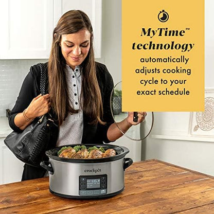 Crock-Pot MyTime 6 Quart Programmable Slow Cooker 8G2T