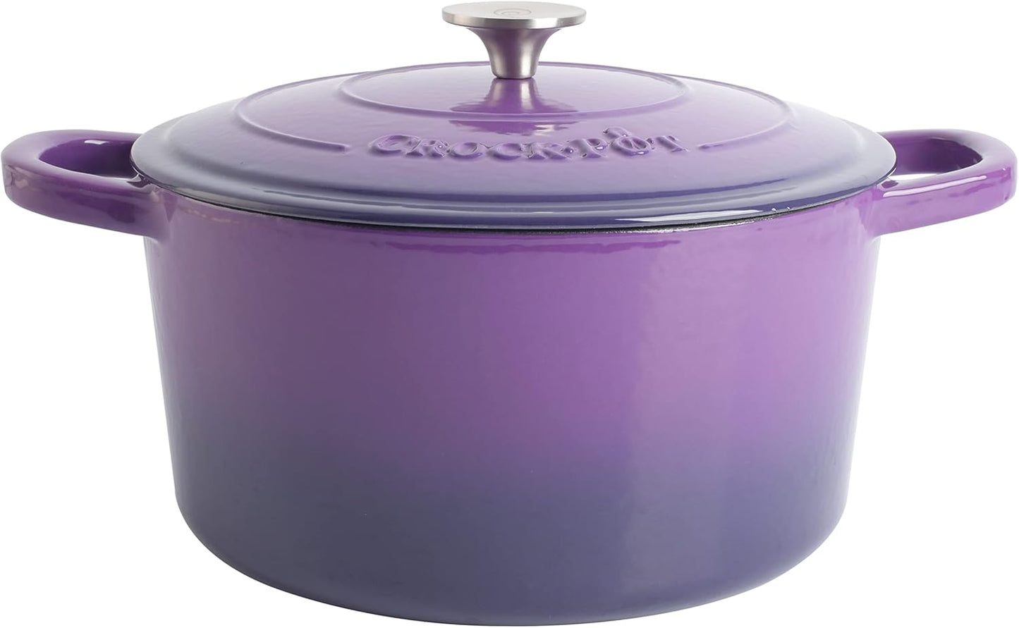 Crock-Pot 3 Quart Enameled Cast Iron Dutch Oven – Aqua DNTH