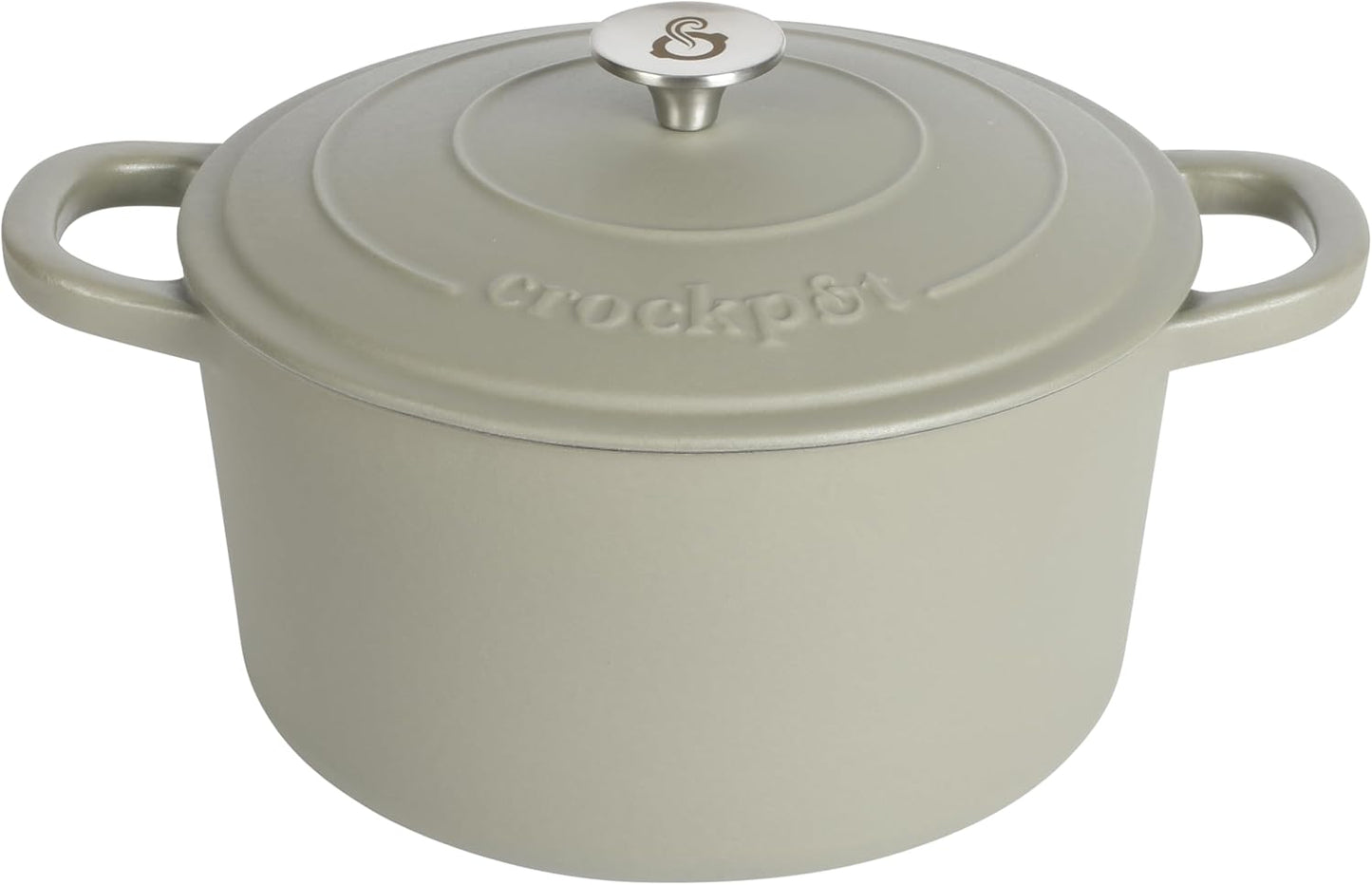Crock-Pot 3 Quart Enameled Cast Iron Dutch Oven – Aqua DNTH
