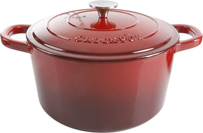 Crock-Pot 3 Quart Enameled Cast Iron Dutch Oven – Aqua DNTH