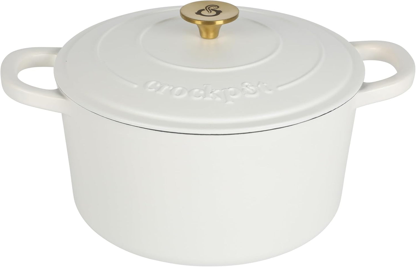 Crock-Pot 3 Quart Enameled Cast Iron Dutch Oven – Aqua DNTH