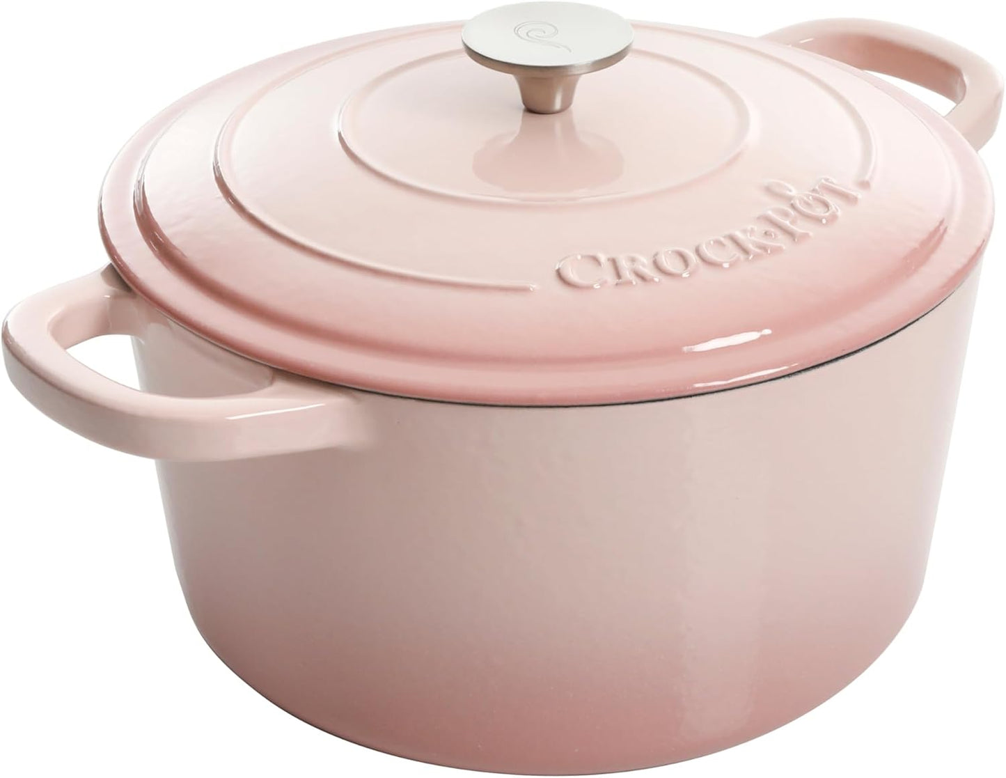 Crock-Pot 3 Quart Enameled Cast Iron Dutch Oven – Aqua DNTH