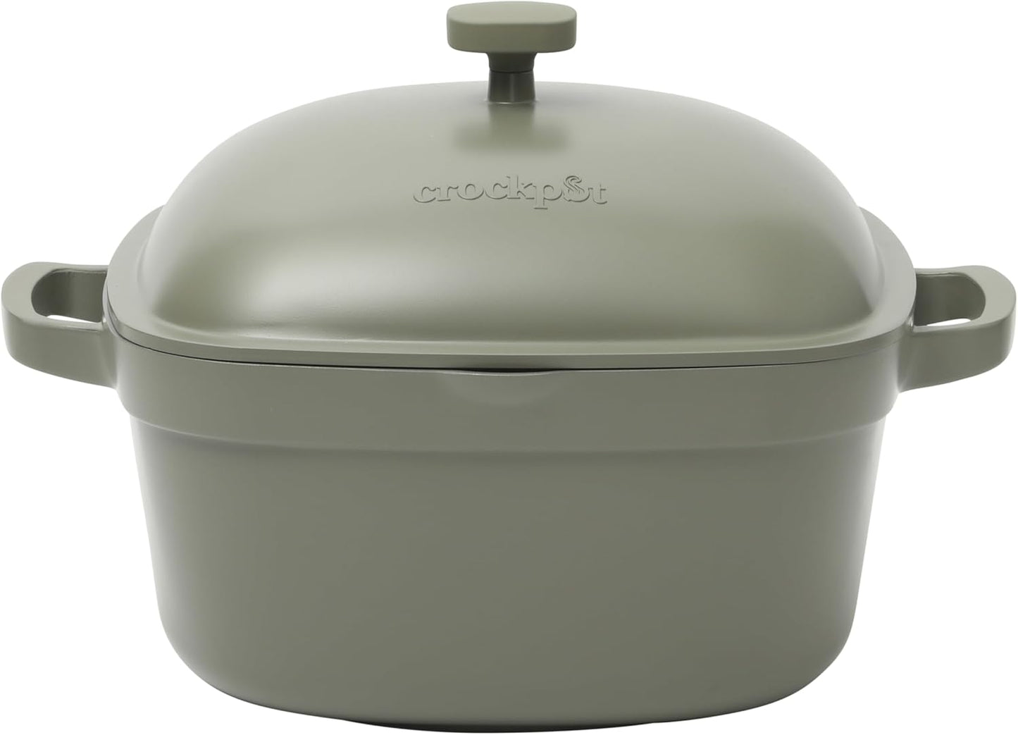 Crock-Pot 3 Quart Enameled Cast Iron Dutch Oven – Aqua DNTH