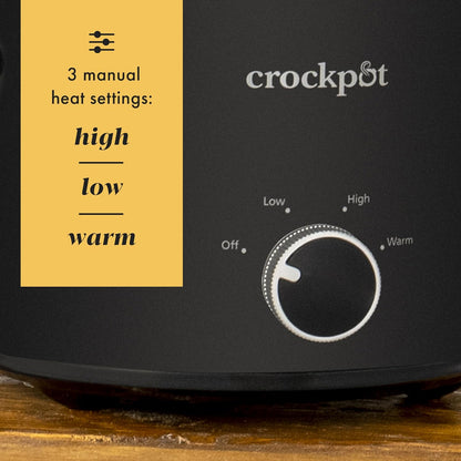 Crock-Pot 2 Quart Mini Slow Cooker – Classic Compact Cooker D9EE
